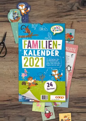 Hello Family - Familien-Kalender 2021