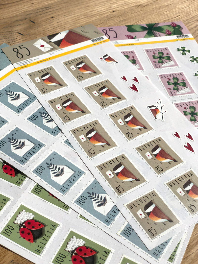 Die Briefmarkenserie 